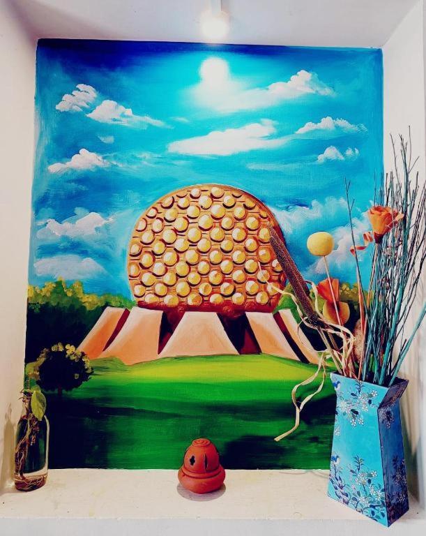Funk Monk Villa Hostel Pondicherry Auroville Exterior foto